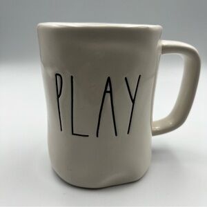 Rae Dunn Cream Mug - Play